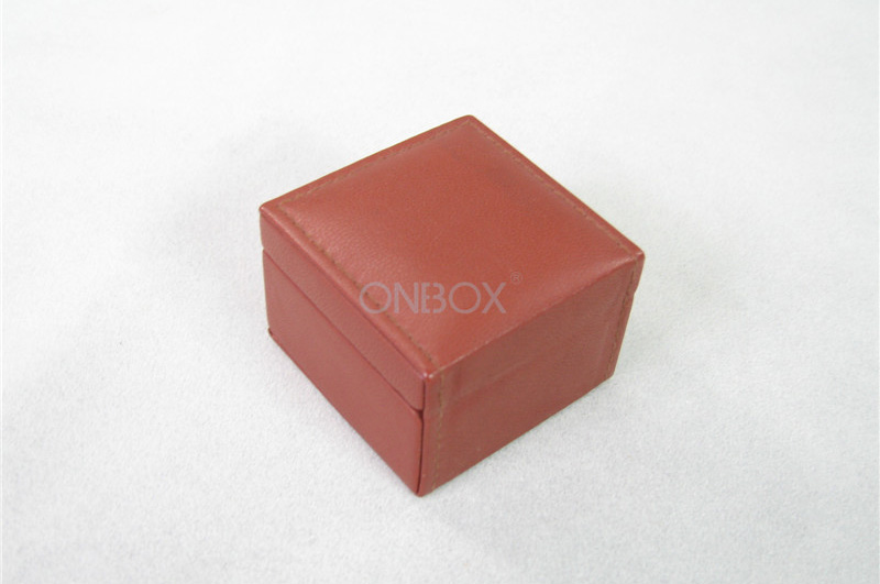 Genuine Leather Jewelry Boxes For Women , Tiny Jewellery Boxes