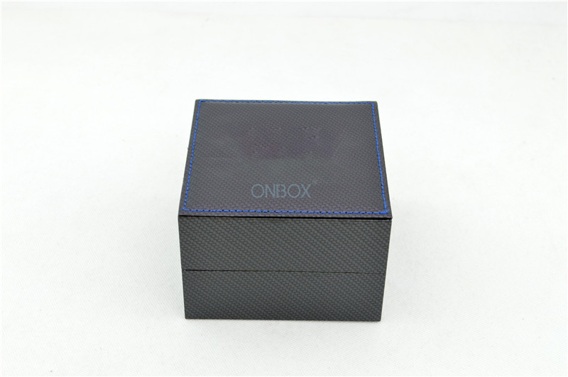 Elegant Single Leather Watch Boxes Custom Logo With Watch Pillow