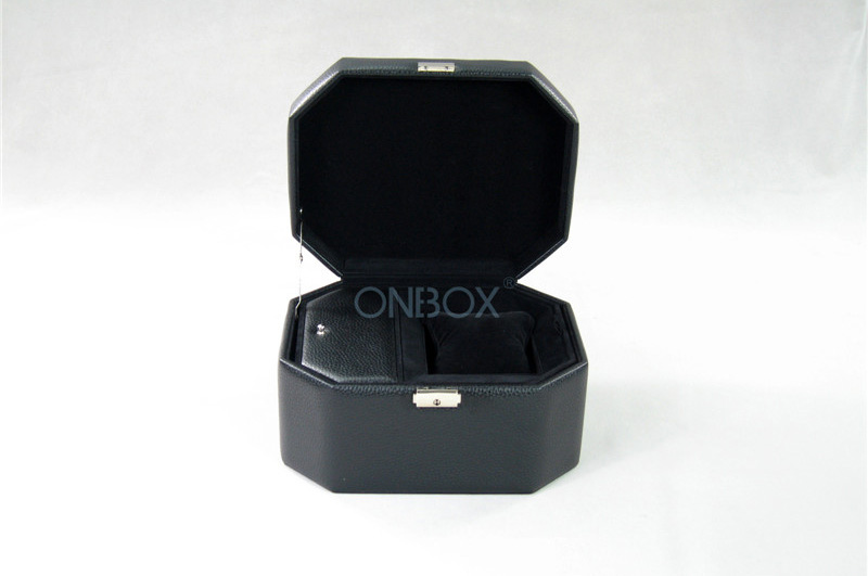 Embossed Personalised Wrist Watch Box With Removable Insert Tray