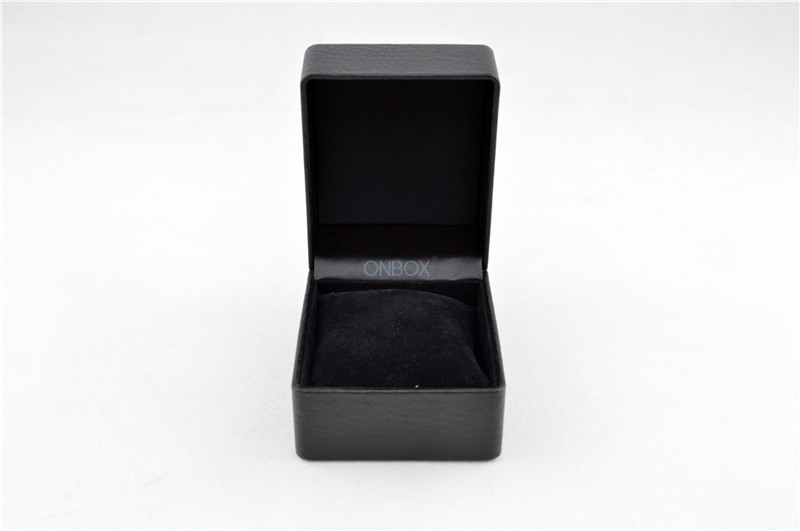 Black Jewelry Personalized Leather Watch Boxes for Women , Handmade
