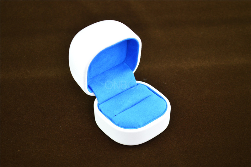 me<x>tal Core Leather Jewelry Boxes Tiffany Blue Suede Lining beautiful box packaging