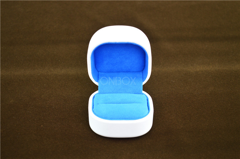 me<x>tal Core Leather Jewelry Boxes Tiffany Blue Suede Lining beautiful box packaging