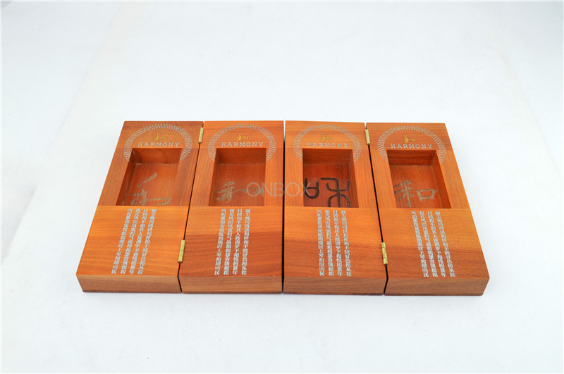 Luxury High End Painting Wooden Case In Matt Painting Finish For Coin Collection , Gift Set , Jewelry Set