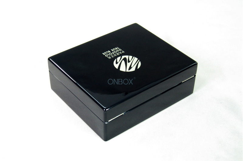 Office Rigid Painting Wooden Boxes Custom Logo For Pens