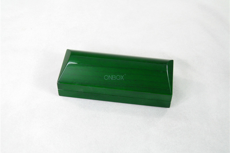 Delicate Painting Wooden Boxes , Single Pen Gift Boxes Packaging