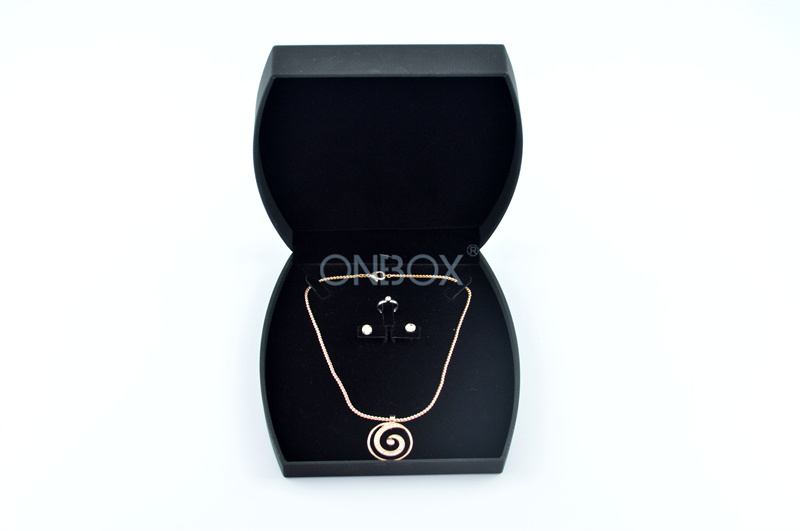 External Leather Jewelry Boxes , Ballerina Jewelry Set Box For Earrings