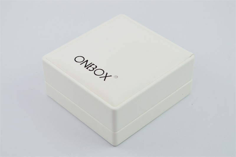 Luxury Leather Jewelry Boxes For Christmas Gift With Removable Insert Pad