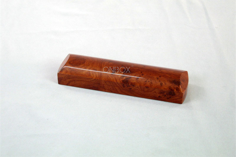 Tube Vintage Wooden Jewelry Boxes For Girls Necklace , Bespoke Retail Packaging Boxes