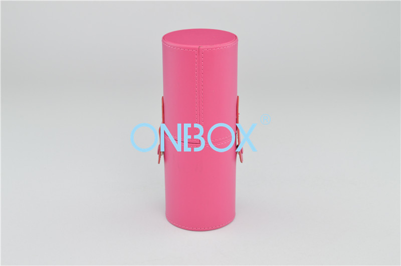 Tube Shaped Luxury Packaging Boxes Lady Cosmetic Case For Makeup Brush Set