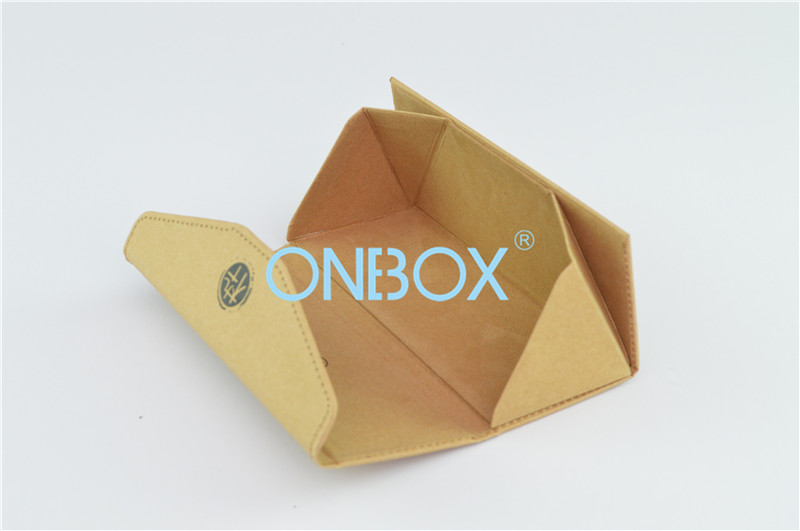 Foldable luxury cardboard boxes For Eye Glasses , Customized Logo Printing