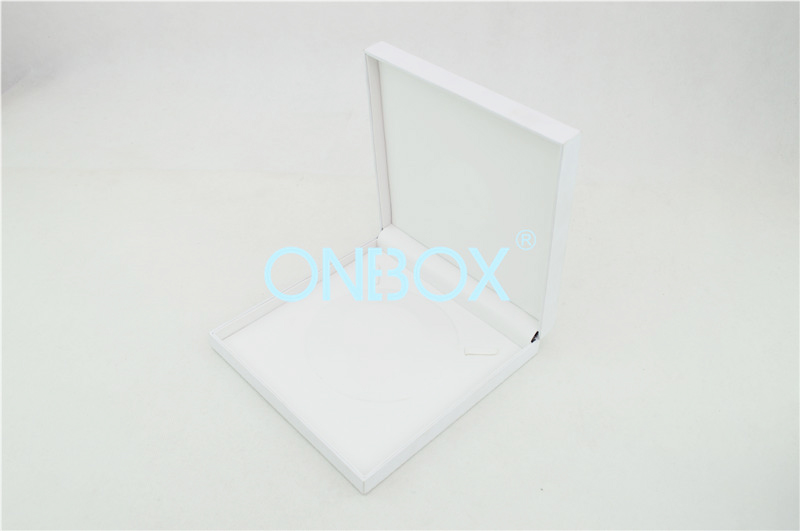 Women Necklace Elegant Jewelry Packaging Boxes Leatherette On Top