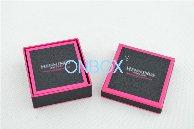 Elegant Paper Printing Pendant Jewelry Boxes with Removable Insert